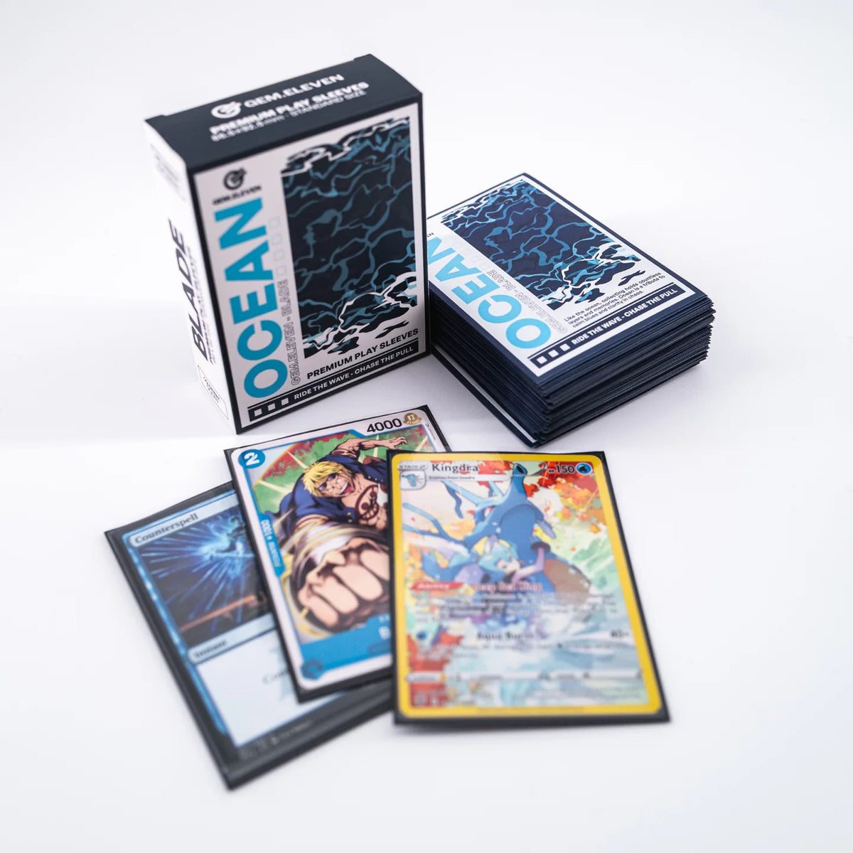 Gem.Eleven - Premium Play Sleeves - Blade - Ocean - 100 Stk.