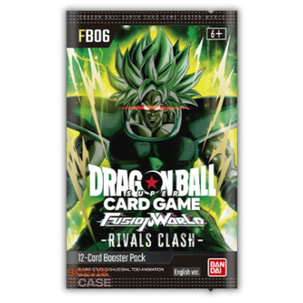 Dragon Ball Fusion World FB06 Rivals Clash Booster Englisch