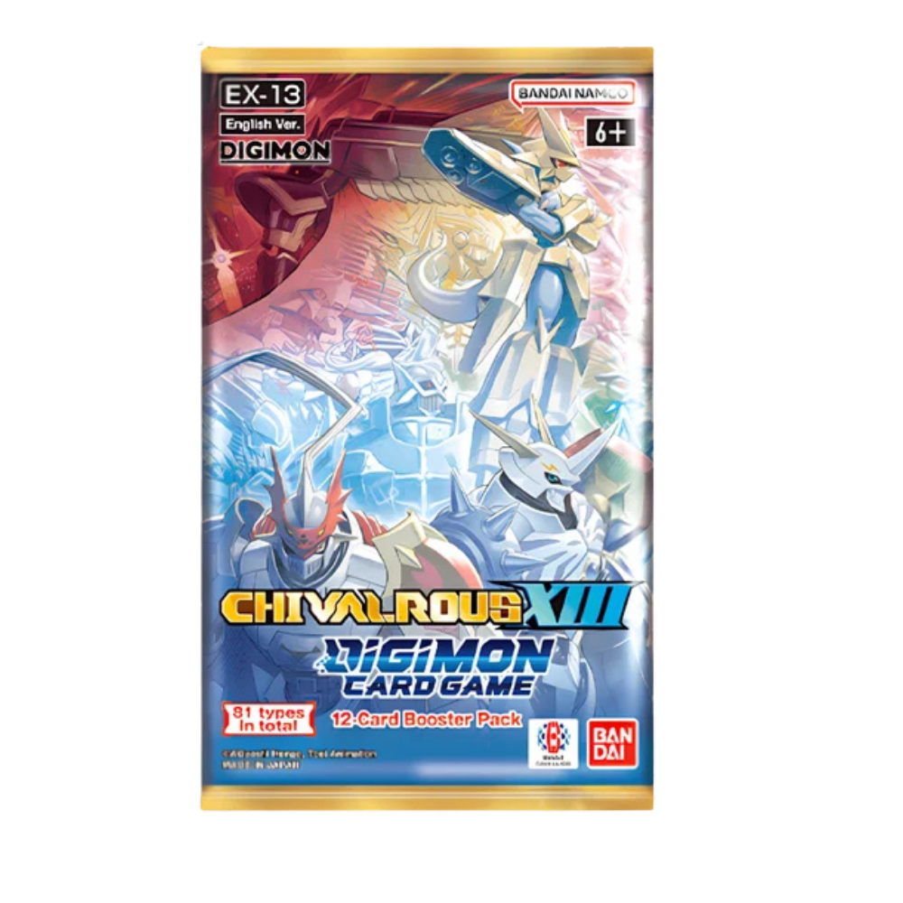 Digimon EX-13 Chivalrous XIII Booster Englisch