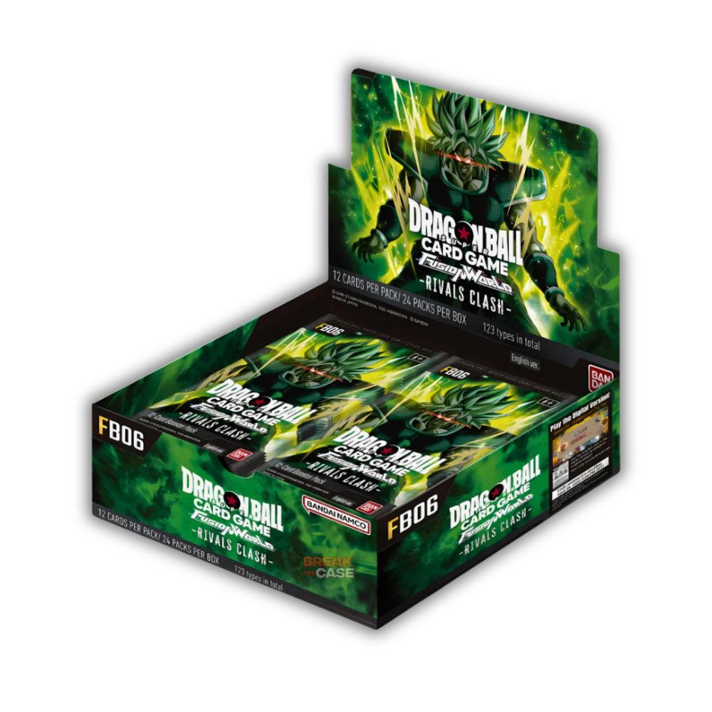 Dragon Ball Fusion World FB06 Rivals Clash Display Englisch