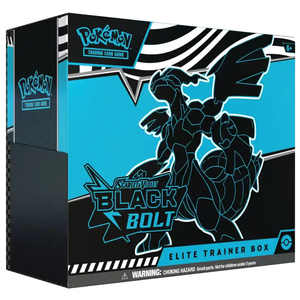 Pokemon - Black Bolt Elite Trainer Box Zekrom - Scarlet & Violet SV10.5 - Englisch