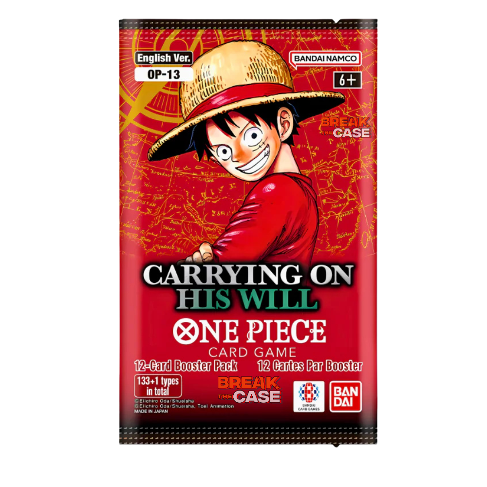 One Piece Carrying on his Will Booster OP 13 Englisch