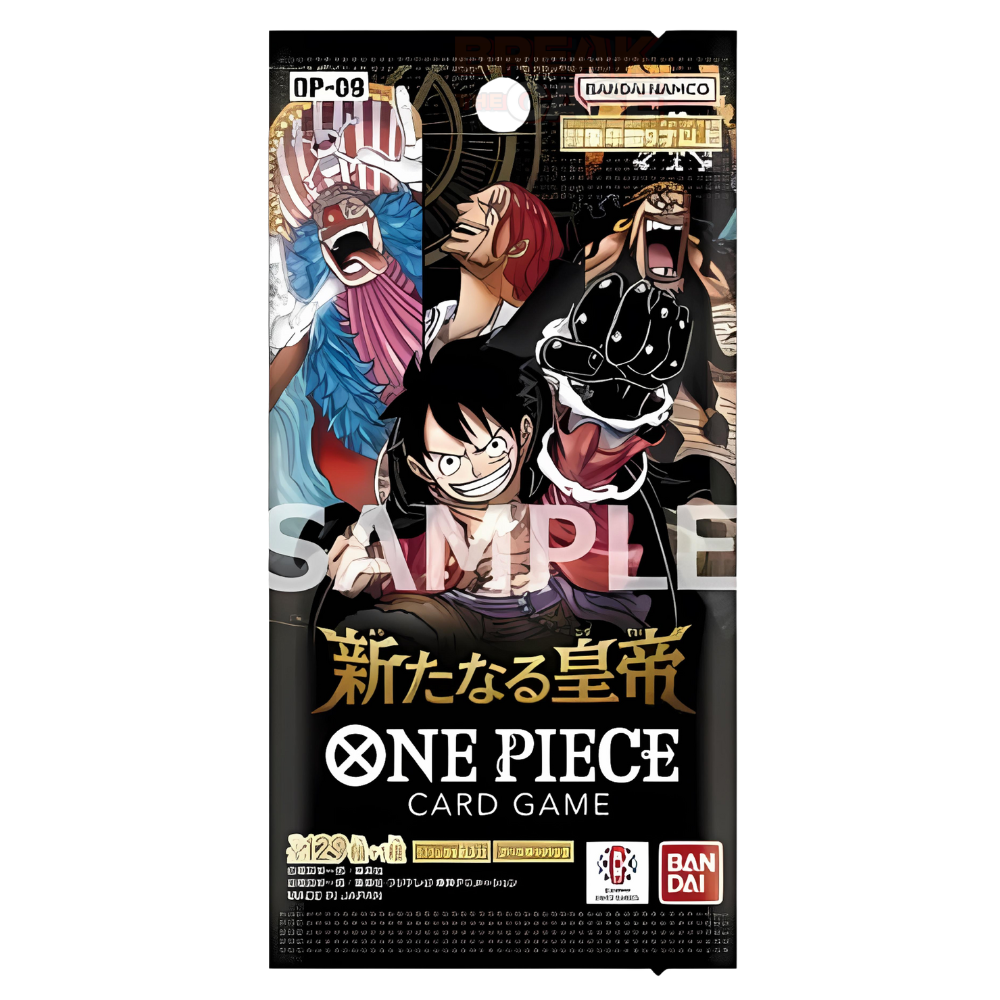 One Piece Card Game - OP09 - Emperors in the New World - Booster - Japanisch
