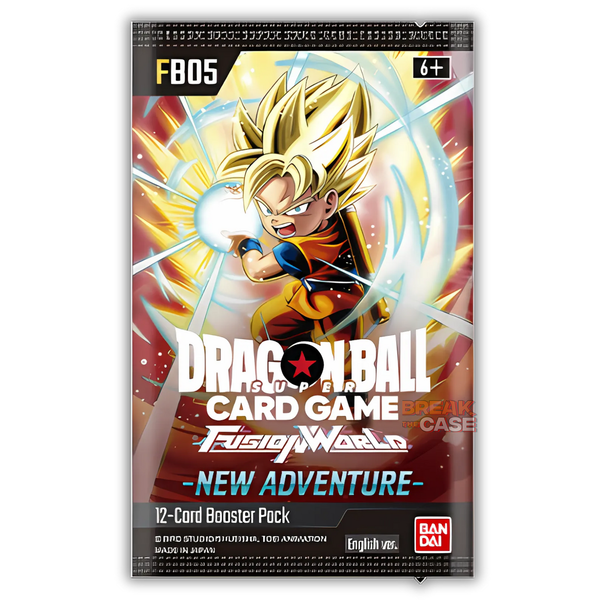 Dragon Ball Fusion World FB05 New Adventure Booster Englisch