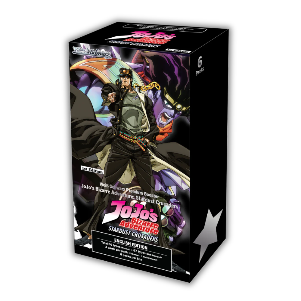 Weiß Schwarz - JoJo's Bizarre Adventure: Stardust Crusader - Premium Booster Display - Englisch