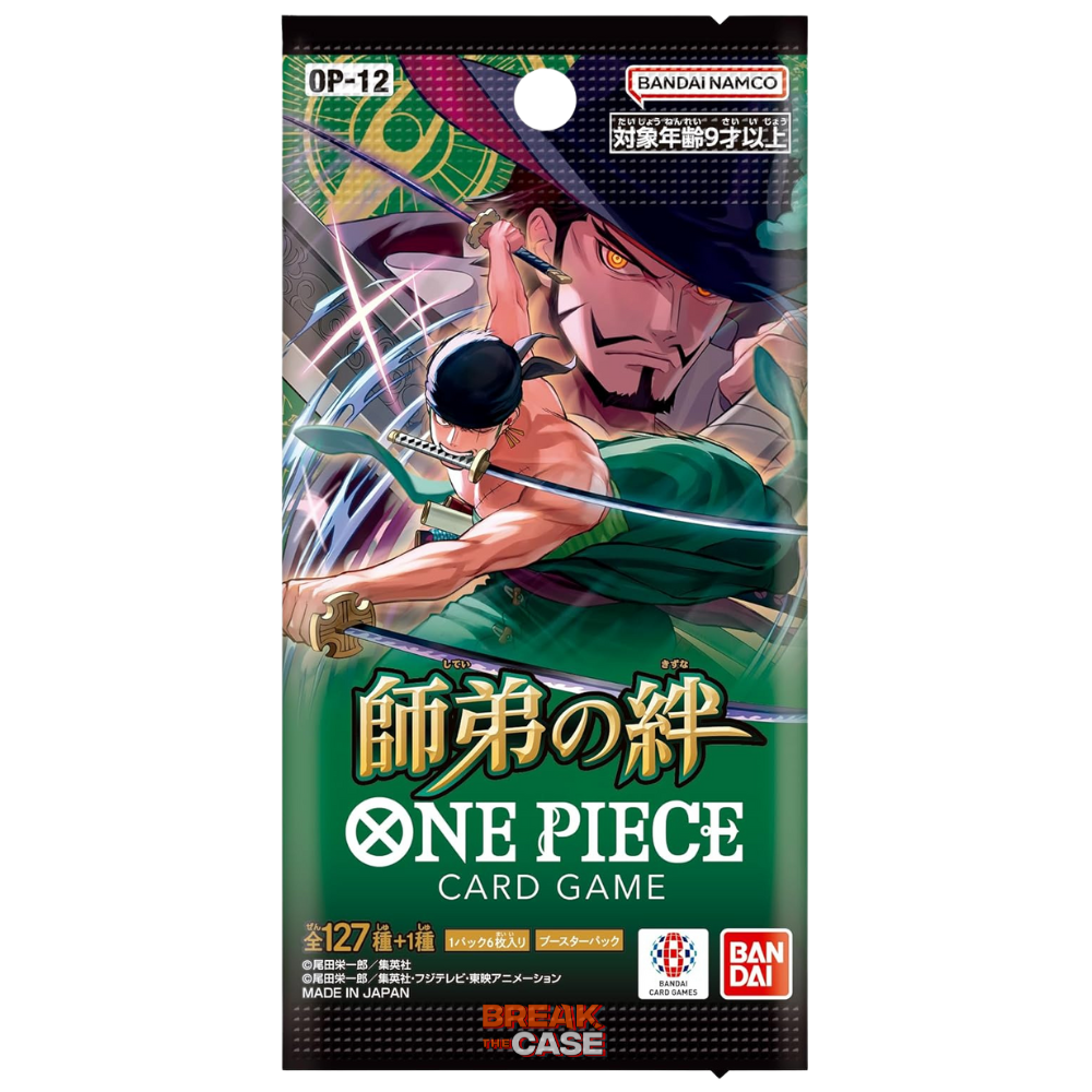 One Piece OP12 Booster Display – Bond between Master and Disciple – Japanisch