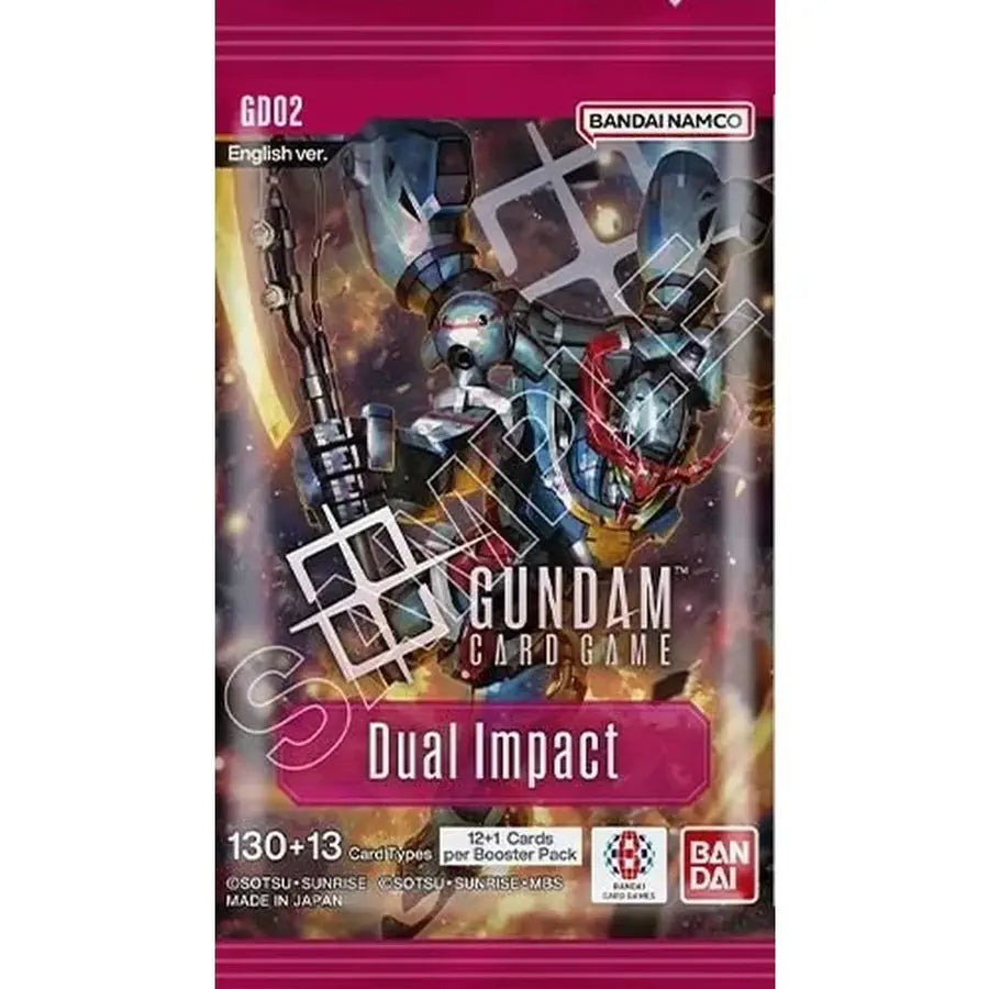 Gundam Card Game Dual Impact Booster GD-02 Englisch