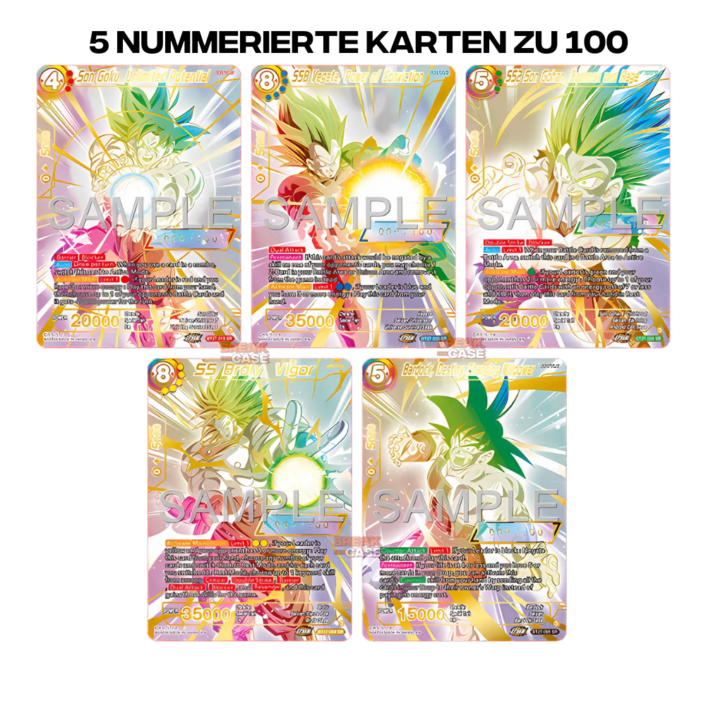 Dragon Ball Super Masters B27 History of Z Display Englisch – Ansicht 2