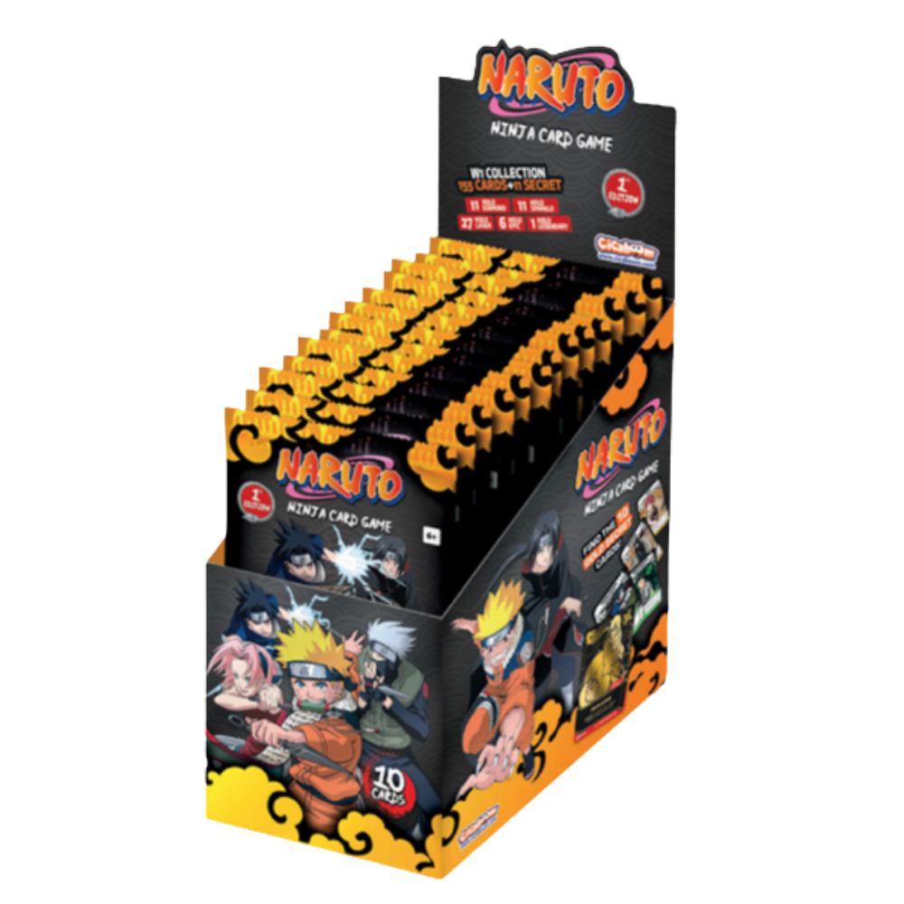 Naruto Mythos TCG - Konoha Shido Display - First Edition - Englisch