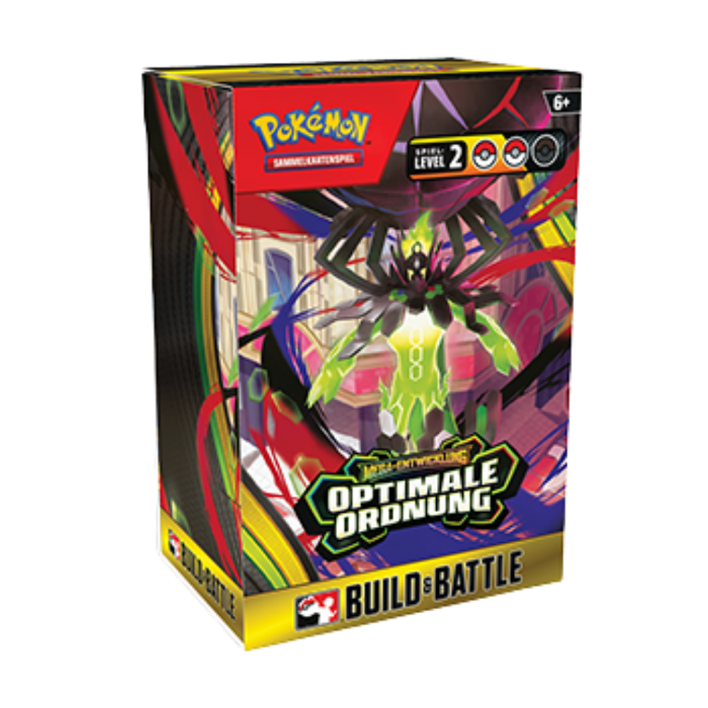 Pokemon - Optimale Ordnung - Mega Evolution - ME03 – Build & Battle Box – Deutsch