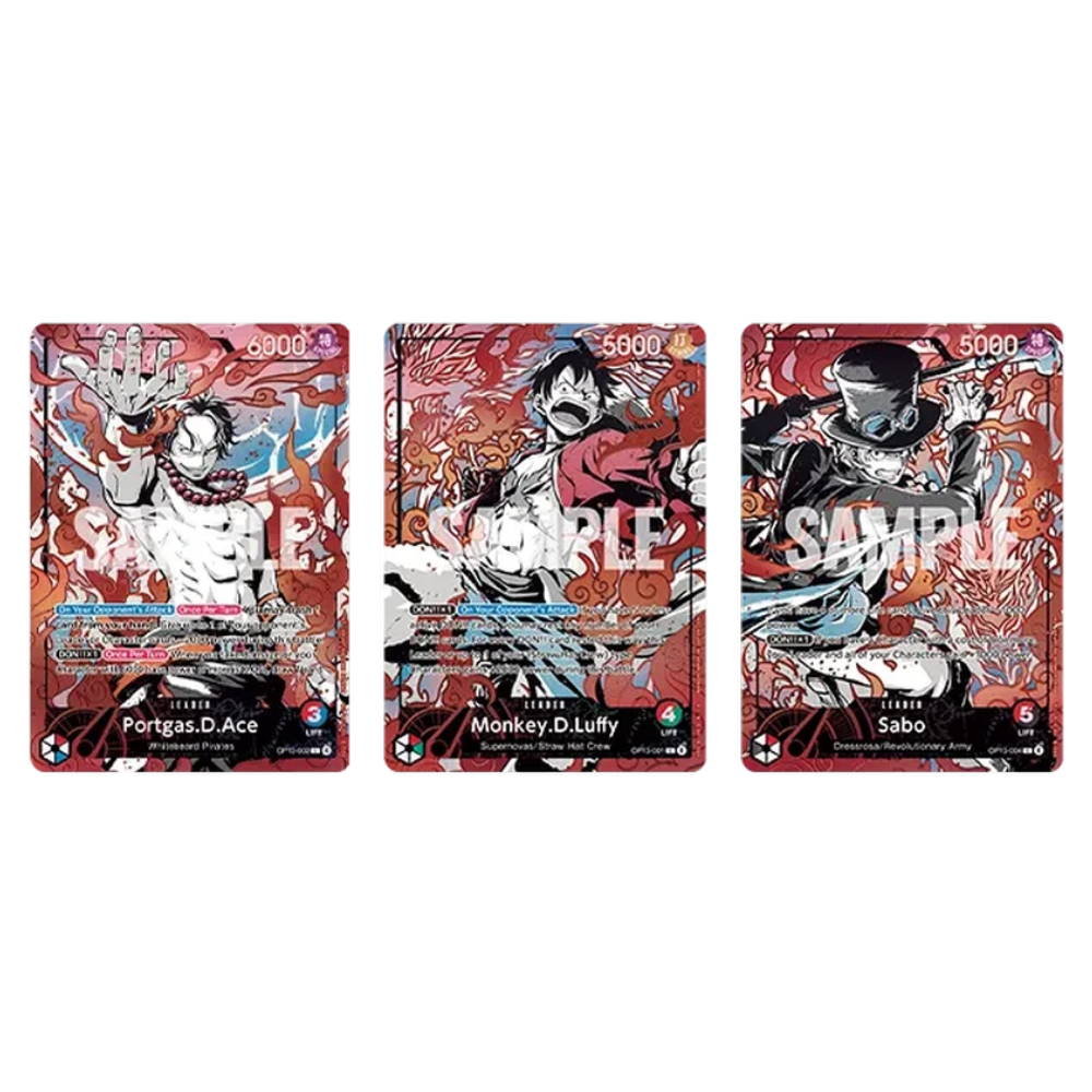 One Piece English 3rd Anniversary Set Luffy Ace Sabo – Ansicht 2