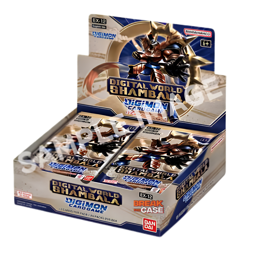 Digimon Card Game EX-12 Digital World Shambala Display Englisch