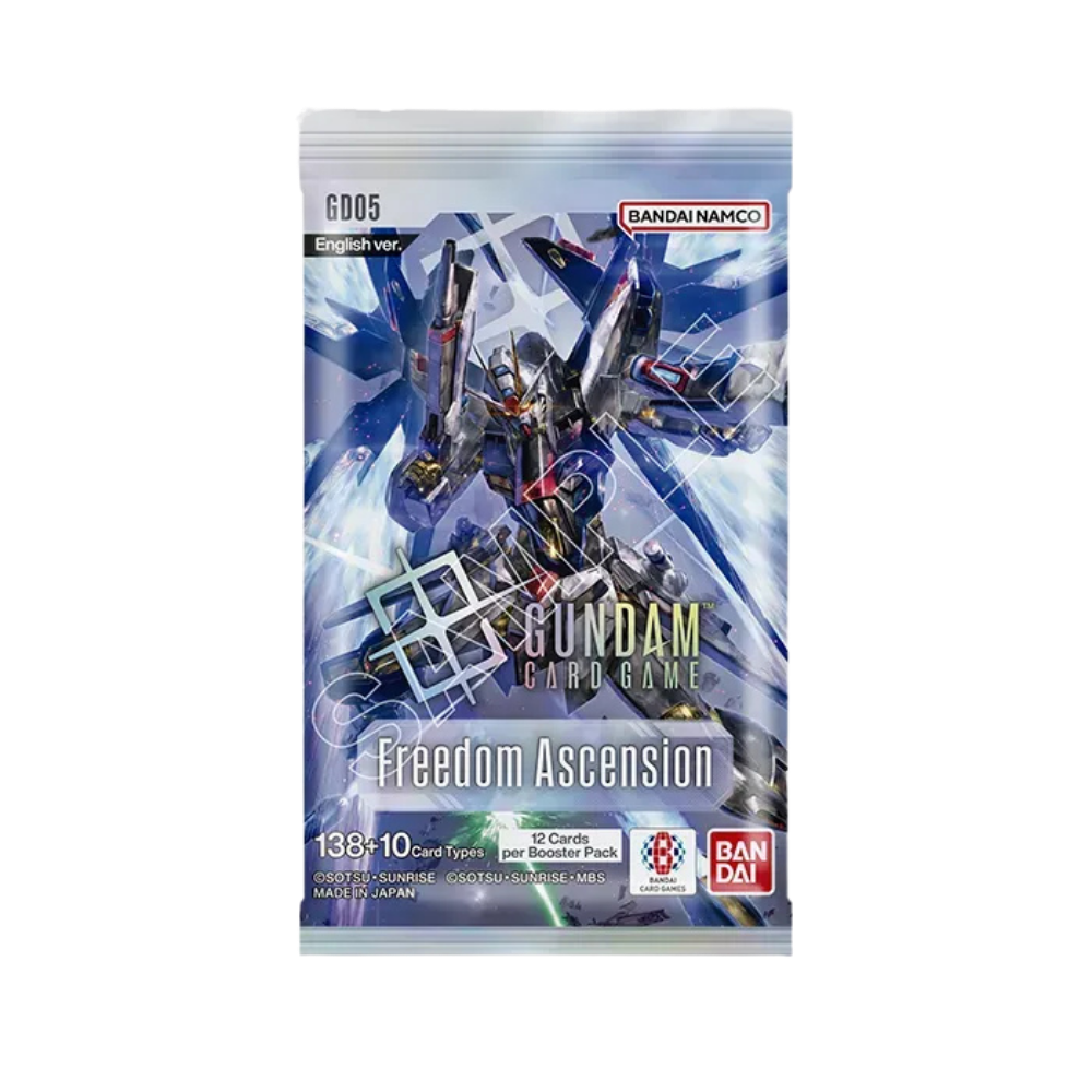 Gundam Card Game Freedom Ascension Booster GD-05 Englisch