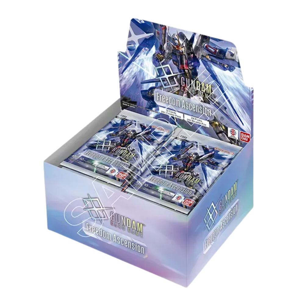 Gundam Card Game Freedom Ascension Display GD-05 Englisch