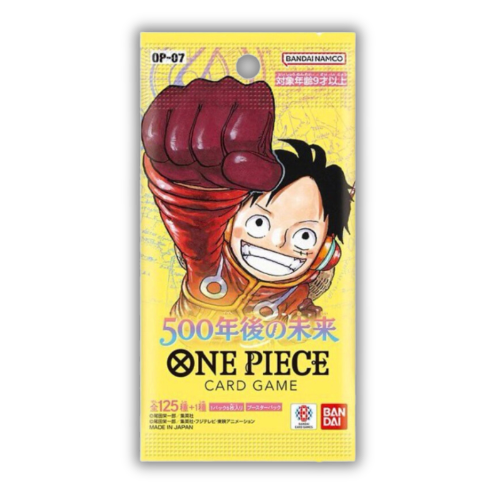 One Piece Card Game - OP07 -500 Years into the Future - Booster - Japanisch