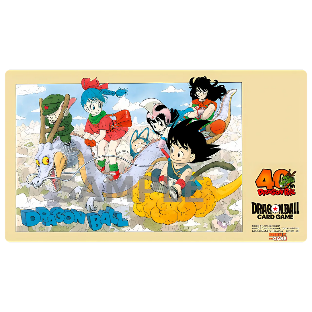 Dragon Ball Super Card Game Official Playmat – 40th Anniversary Version