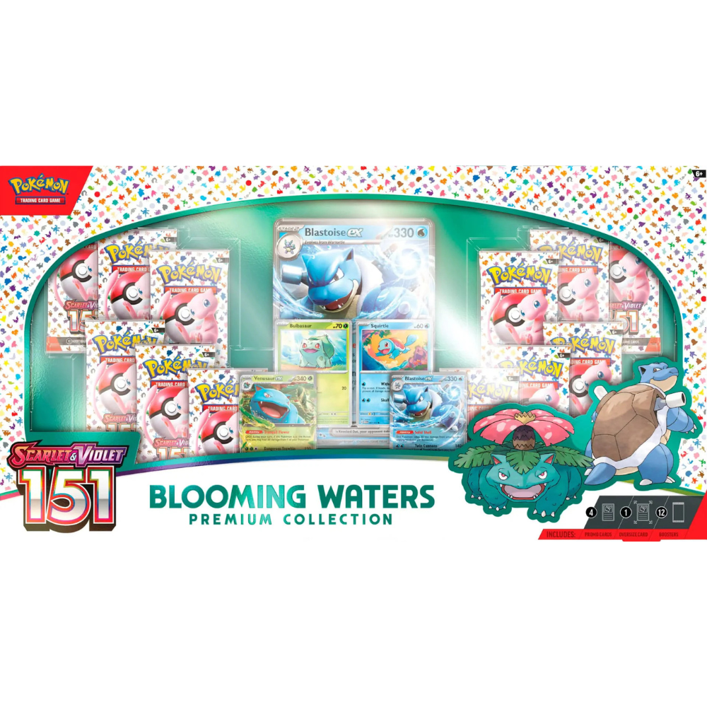 Pokemon - Scarlet & Violet - 151 - Blooming Waters Premium Collection - Englisch