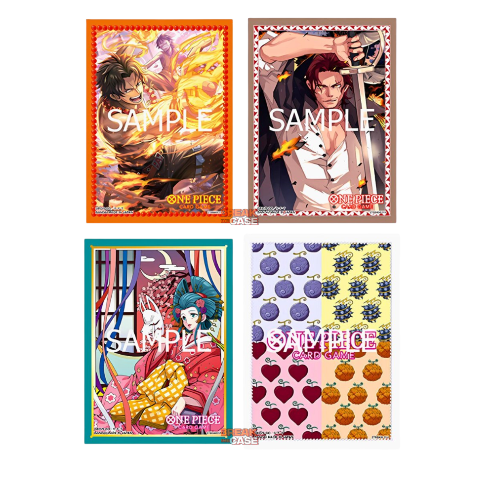 One Piece TCG Card Game - Official Card Sleeves V.10 (70 Stk.)