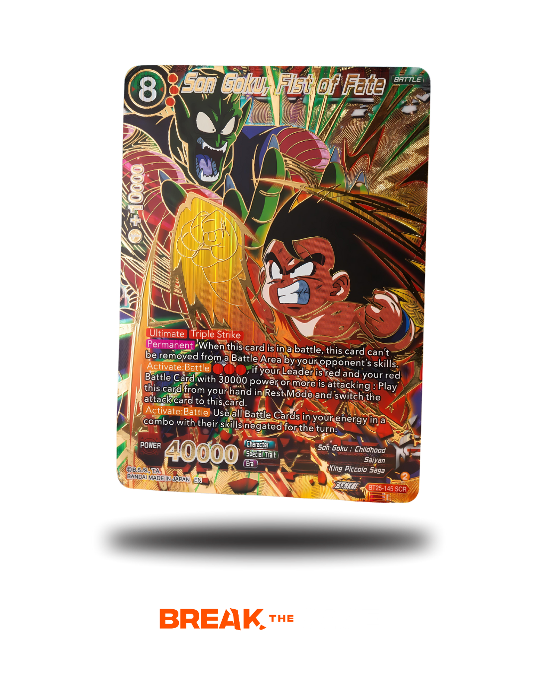 Dragon Ball Super B25 Legend of the Dragon Balls 7th Anniversary Display – Englisch