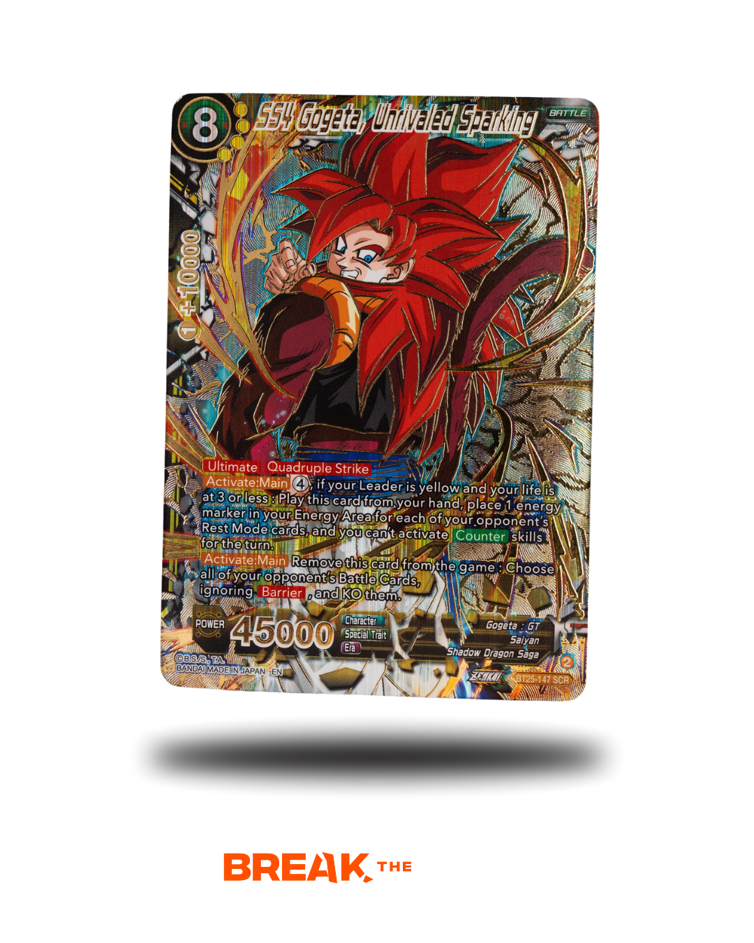 Dragon Ball Super B25 Legend of the Dragon Balls 7th Anniversary Display – Englisch