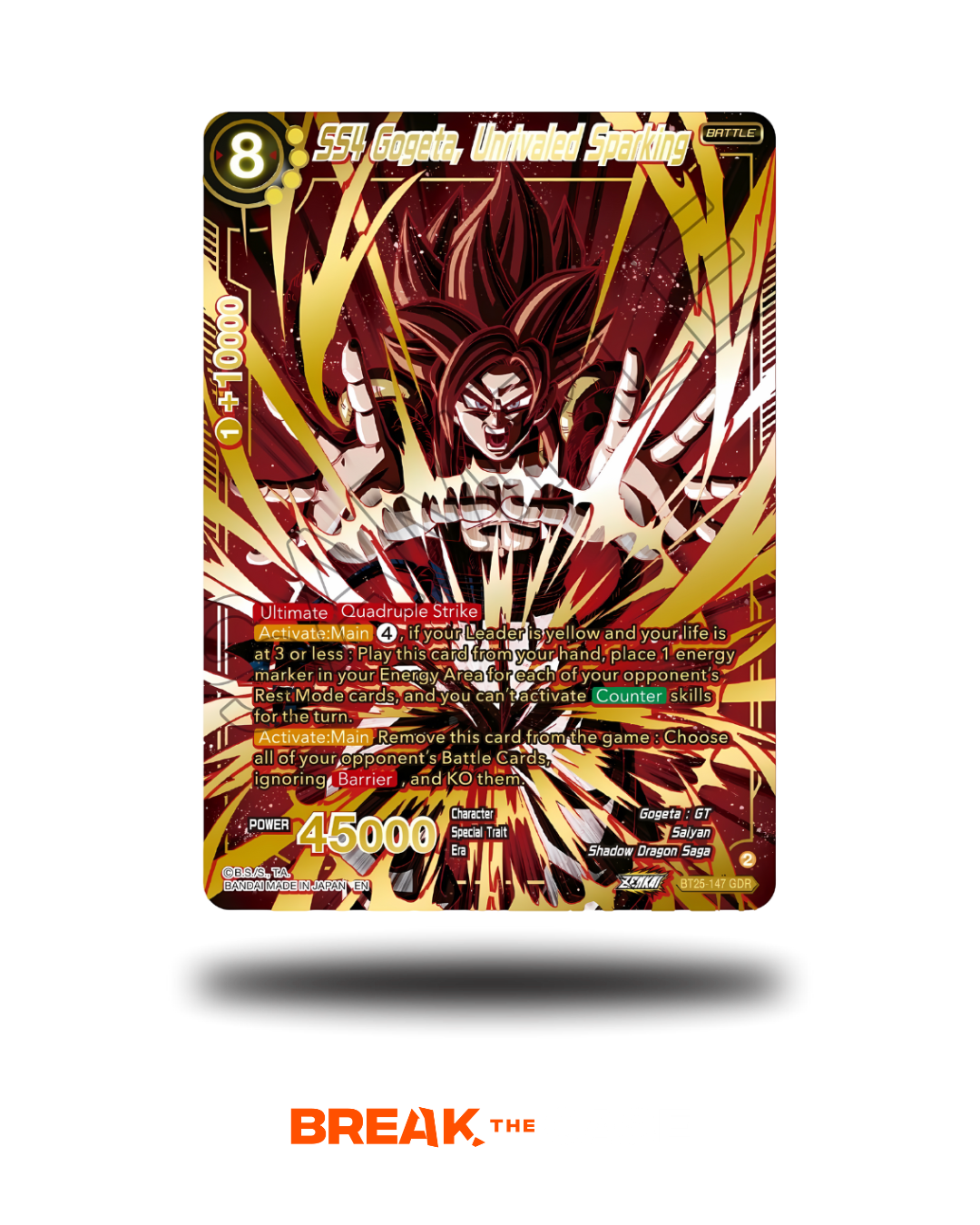 Dragon Ball Super B25 Legend of the Dragon Balls 7th Anniversary Display – Englisch