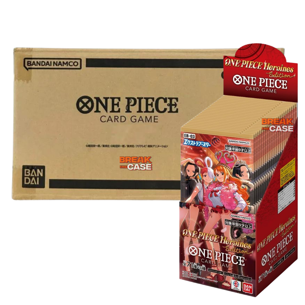 One Piece Card Game - EB03 - Extra Booster Heroine Edition - Case (12x Display) – Japanisch