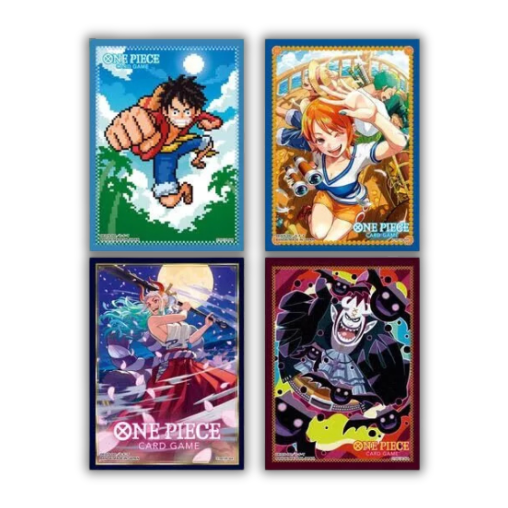 One Piece TCG Card Game - Official Card Sleeves V8 (70 Stk.)