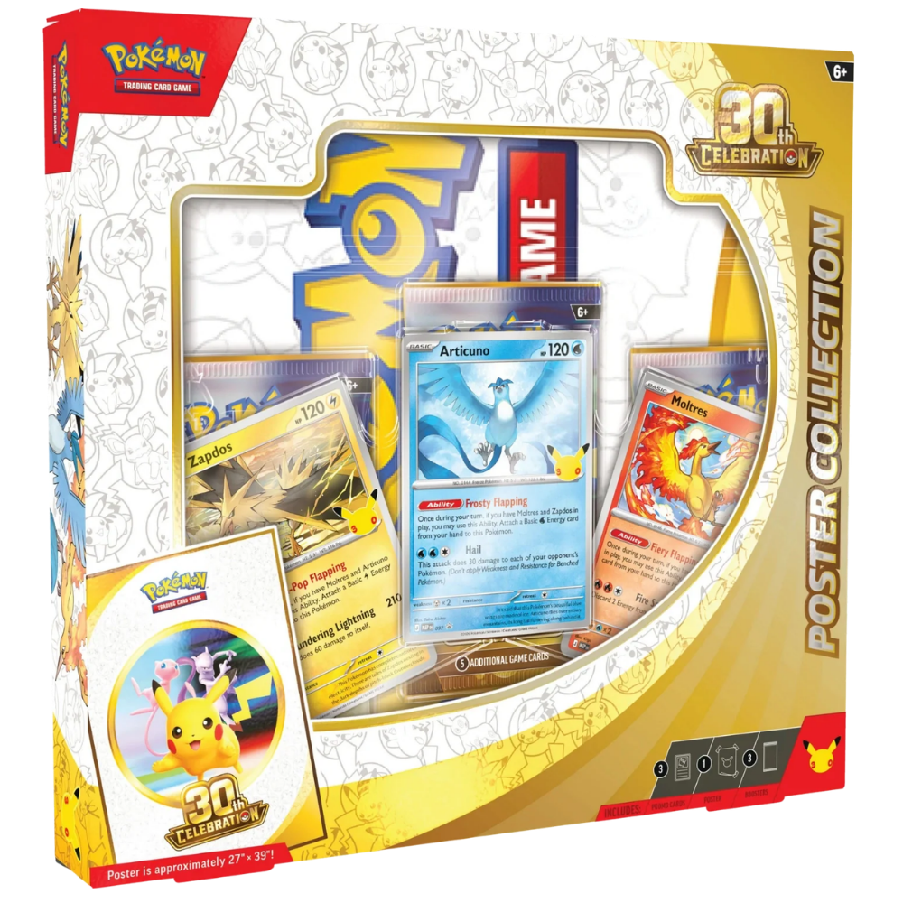Pokemon - 30th Celebrations - Poster Collection  – Englisch (EN)