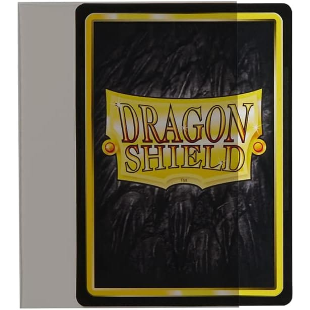 Dragon Shield - Standard Size - Perfect Fit Sideloading Sleeves - Smoke (100x)