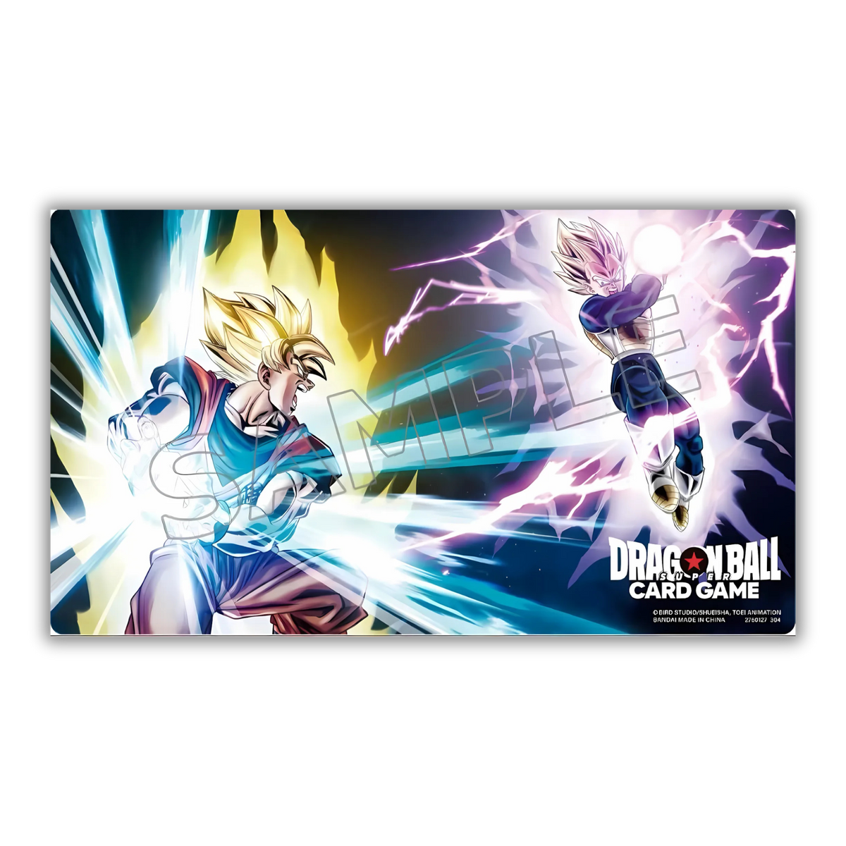 Dragonball Super Card Game - Official Playmat 01 - Son Goku vs. Vegeta