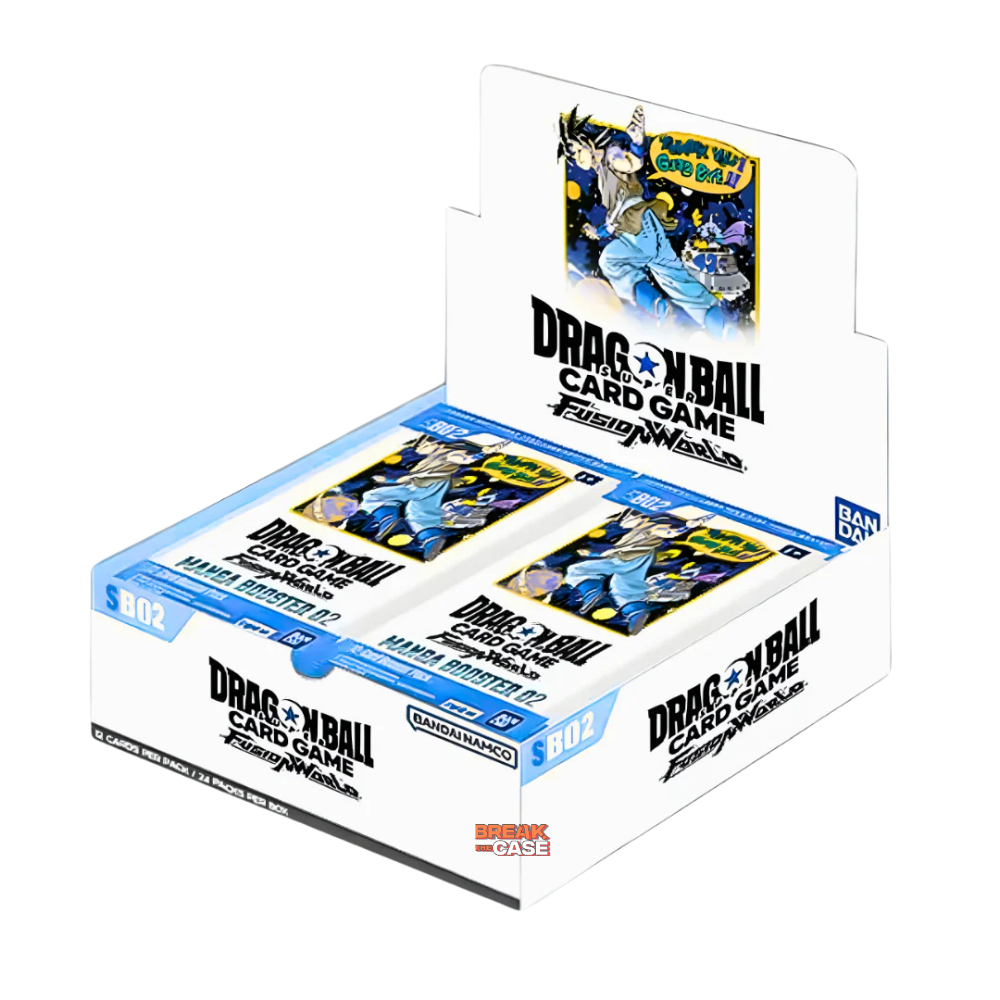 Dragon Ball Fusion World - SB02 - Manga Booster Display – Englisch