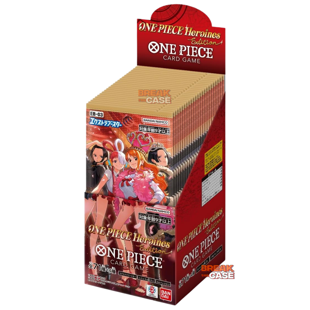 One Piece Card Game - EB03 - Extra Booster Heroine Edition - Case (12x Display) – Japanisch