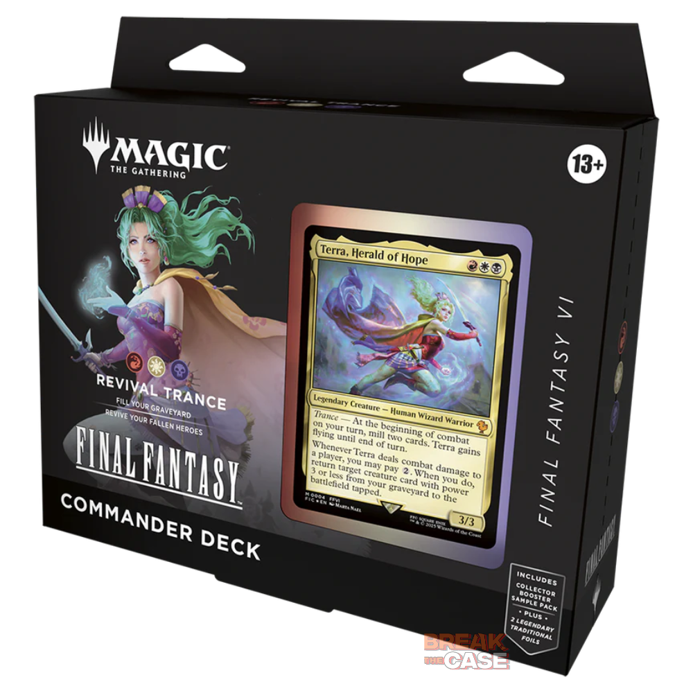 Magic: The Gathering - FINAL FANTASY:  - "Revival Trance" Commander Deck - Englisch