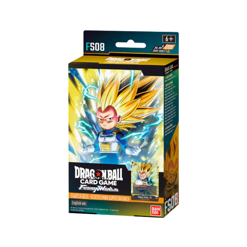 Dragon Ball Fusion World FS08 Starter Deck – Vegeta Super Saiyan 3 (Englisch)