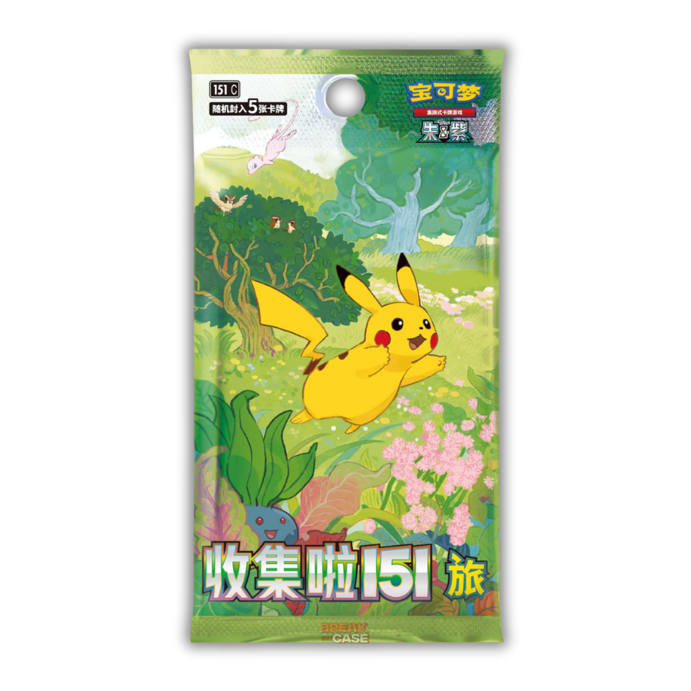 Pokemon - Collect 151 - Booster - Chinesisch