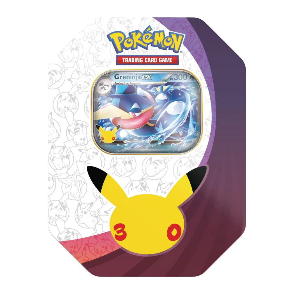 Pokemon - 30th Celebrations - Greninja EX Tin  – Englisch (EN)