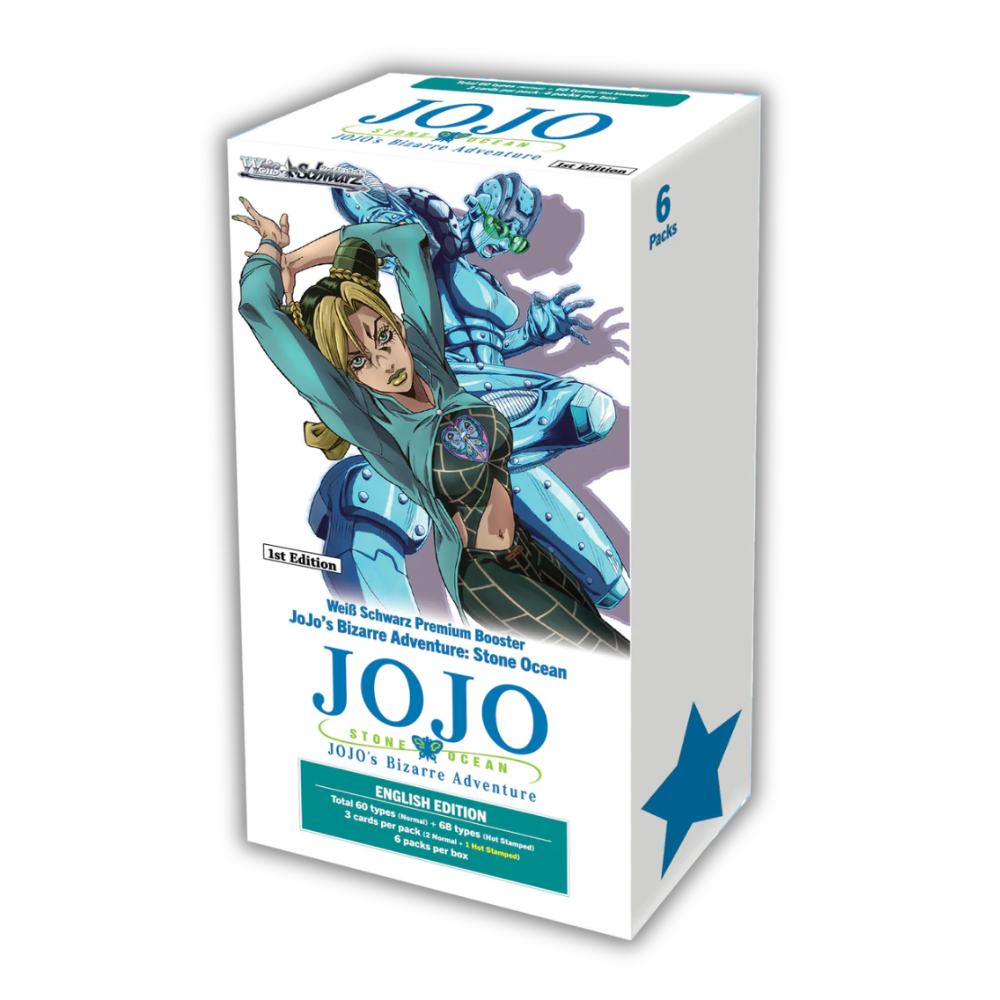 Weiß Schwarz - JoJo's Bizarre Adventure: Stone Ocean - Premium Booster Display - Englisch