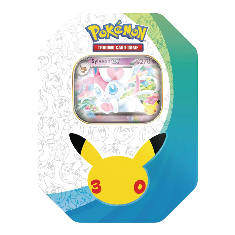 Pokemon - 30th Celebrations - Sylveon EX Tin  – Englisch (EN)