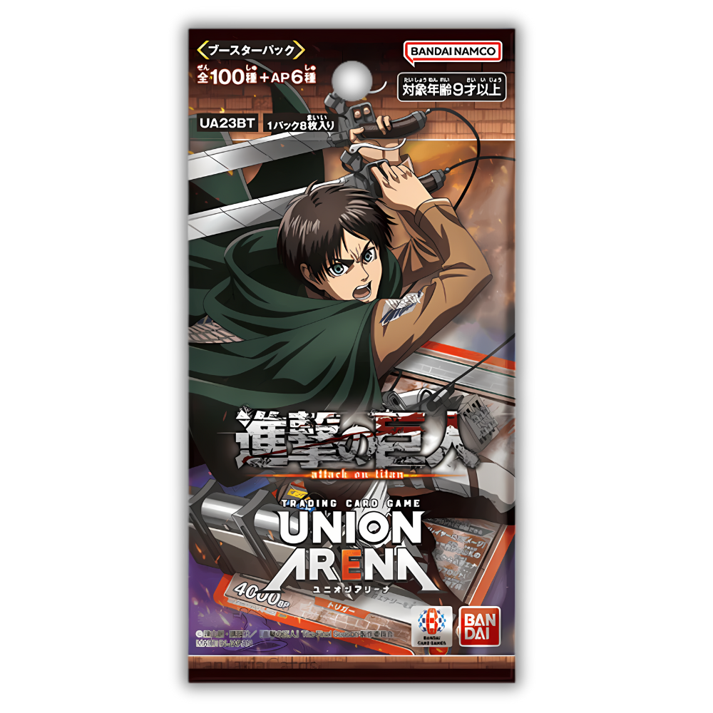 Union Arena - Attack on Titan - UA23BT - 1st Edition - Booster Display - Japanisch