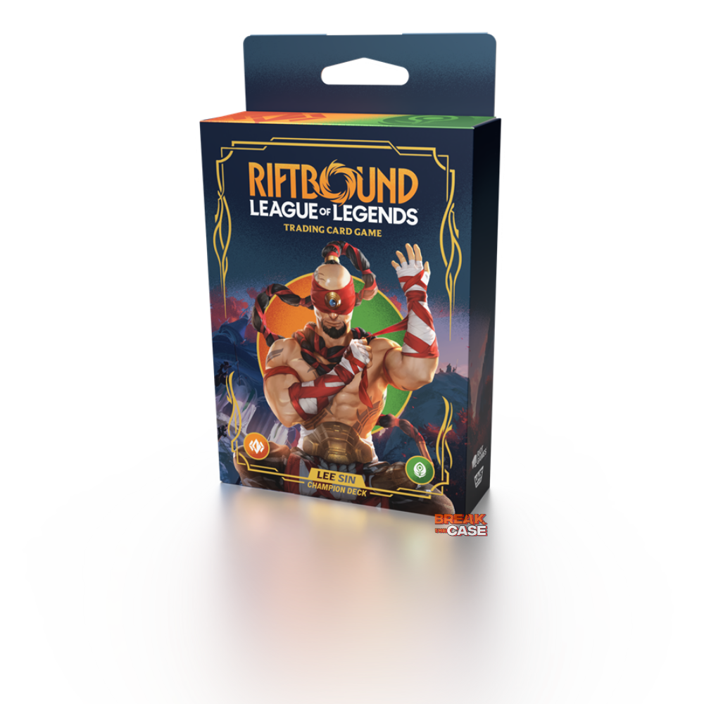 League of Legends Riftbound TCG - LEE SIN - Origins Champion Deck - Englisch