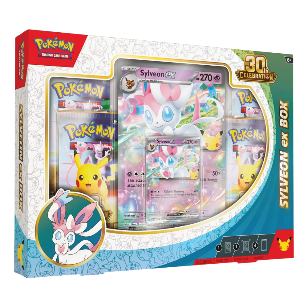 Pokemon - 30th Celebrations - Sylveon EX Box  – Englisch (EN)