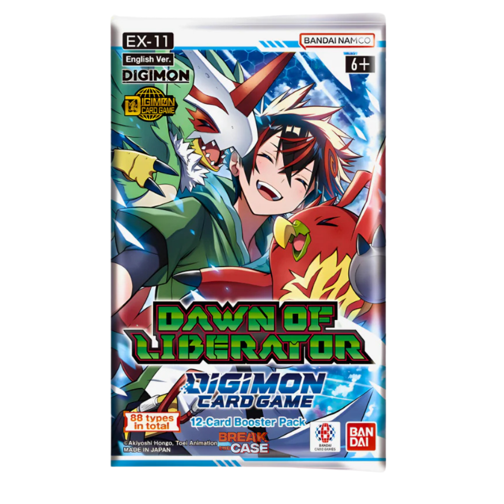 Digimon Card Game EX-11 - Dawn of Liberator - Booster – Englisch